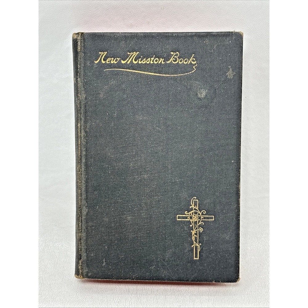 New Mission Book 1903 Congregation of the Most Holy Eleventh Edition Vintage
